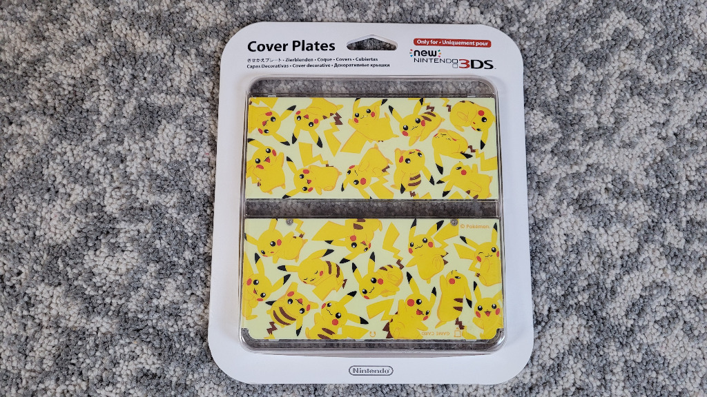 Nintendo New 3DS Cover Plates Pikachu Pattern Poznań Kup teraz na
