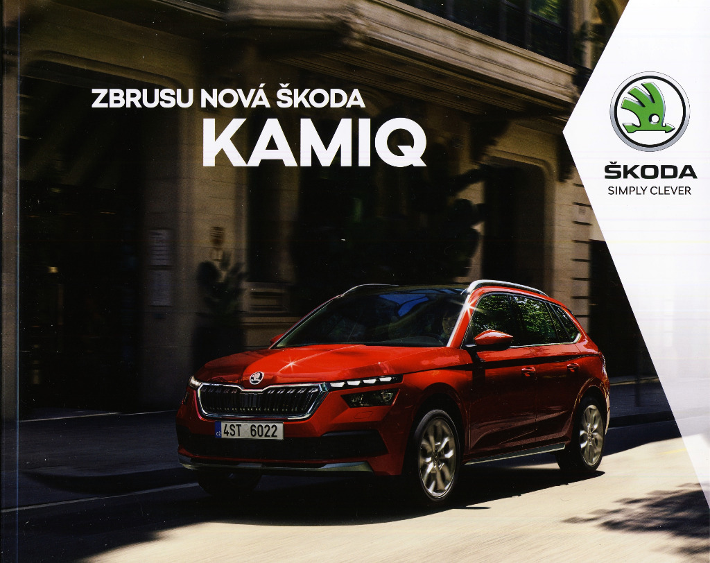 SKODA KAMIQ PROSPEKT ТИП 2020 CZECHY 86S 