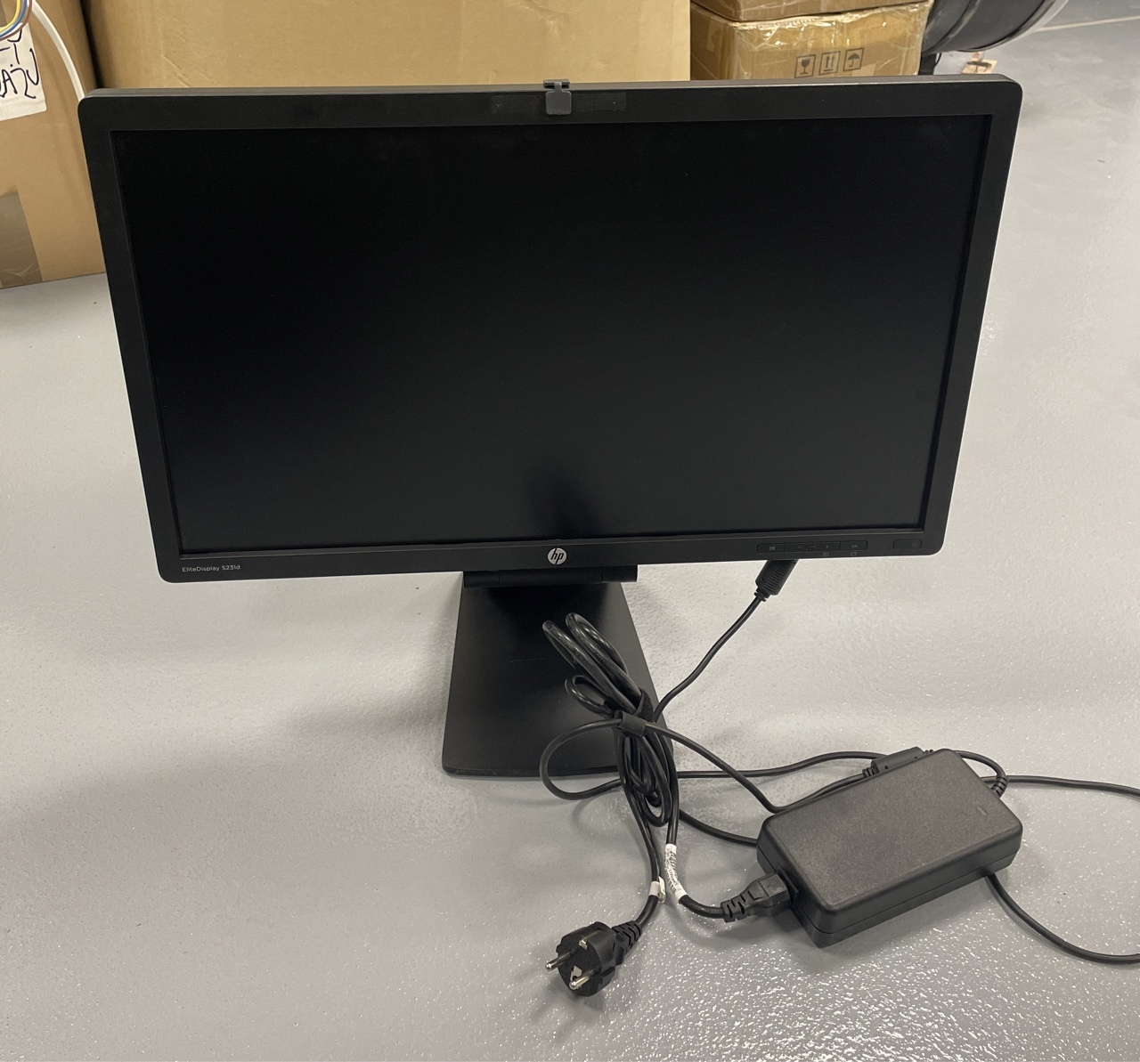 Monitor HP S231D idealny + zasilacz Bolechowice Ogłoszenie na