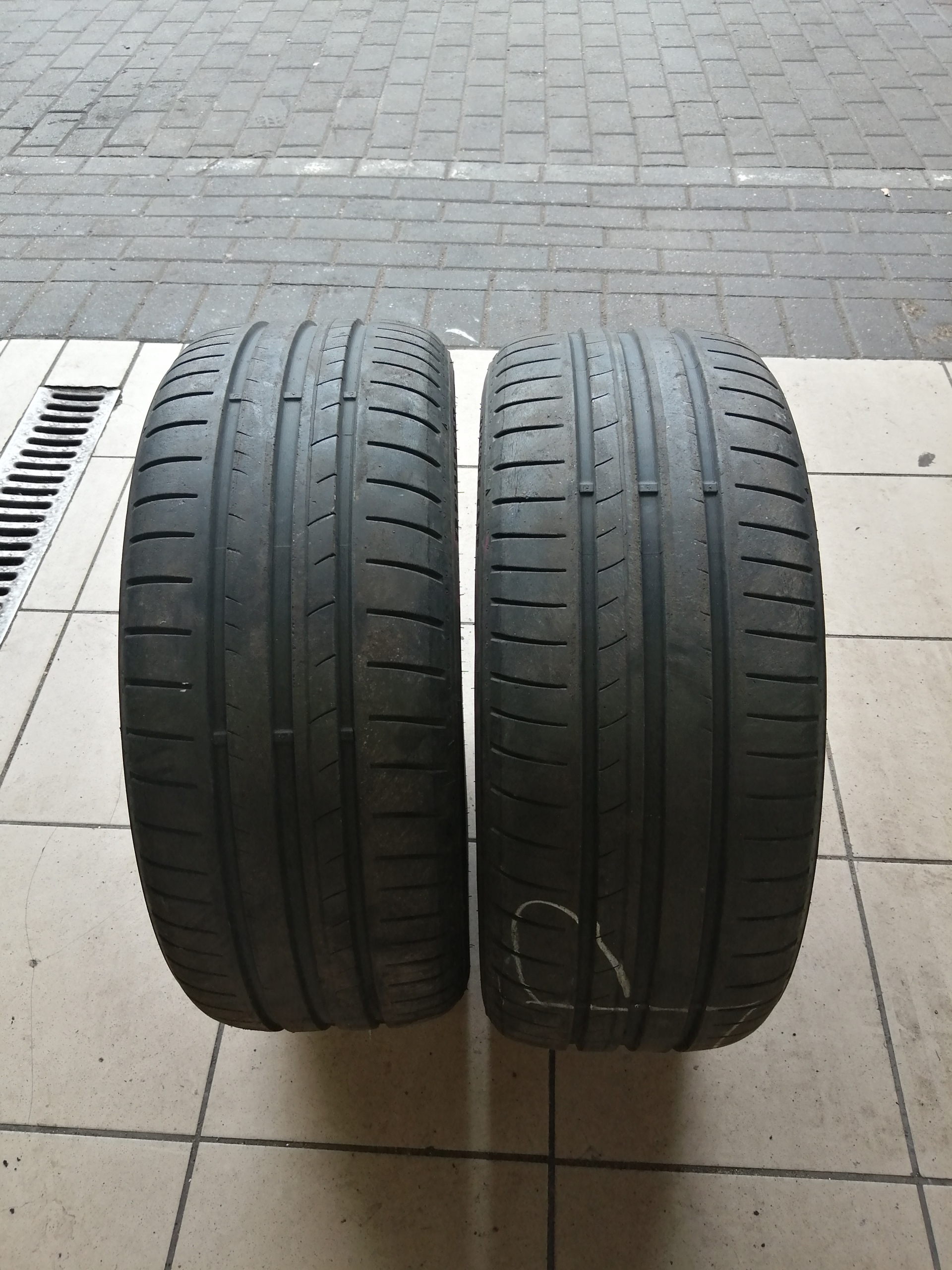 DUNLOP SP SPORT BLURESPONSE 195/50R15 2ШТ СТАН ДУЖЕ ХОРОШИЙ СТАН 