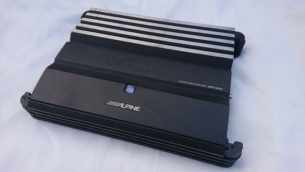 ALPINE MRPM650 MONOBLOCK 600W RMS Toruń Kup teraz na Allegro Lokalnie