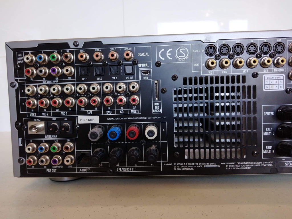 Amplituner Harman Kardon AVR 645 wysoki model Działdowo Licytacja