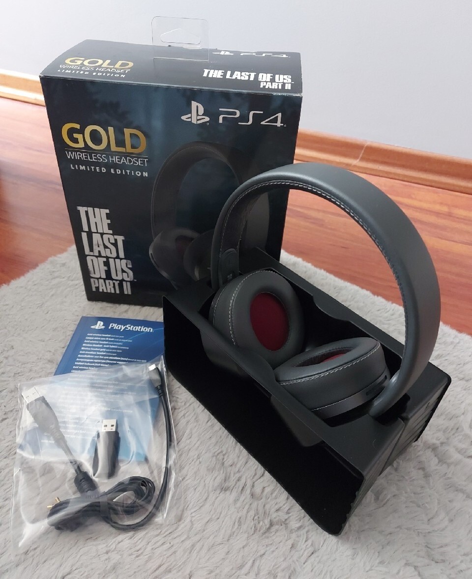 Słuchawki headset PS4 Gold The Last Of Us Part II Bydgoszcz Kup teraz na Allegro Lokalnie