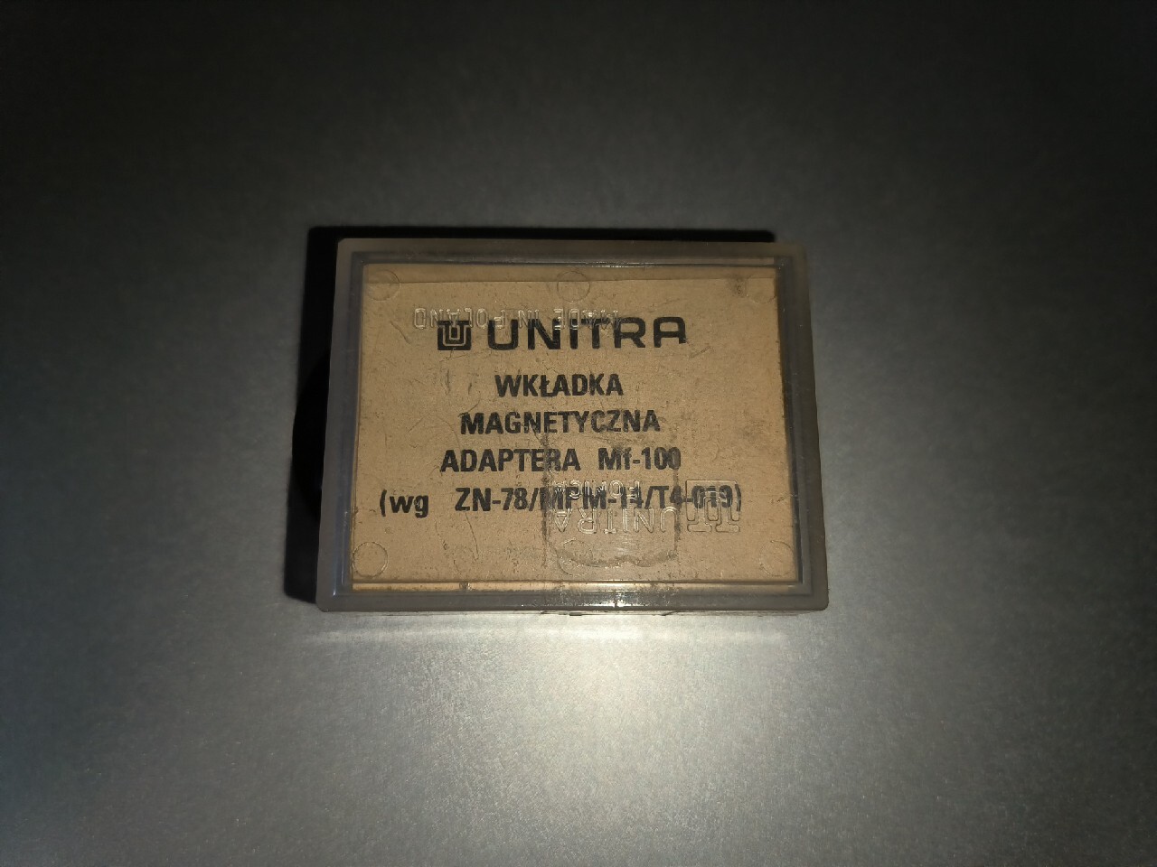 Unitra Wkładka Magnetyczna z Igłą Adaptera MF-100 | Gliwice | Kup teraz ...
