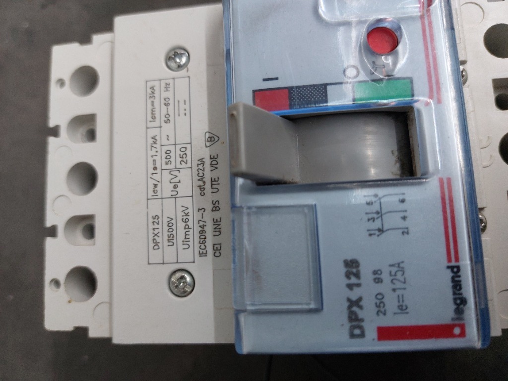 Dpx 125 Legrand rozłacznik z wyzwalaczem | Sulejówek | Licytacja na ...