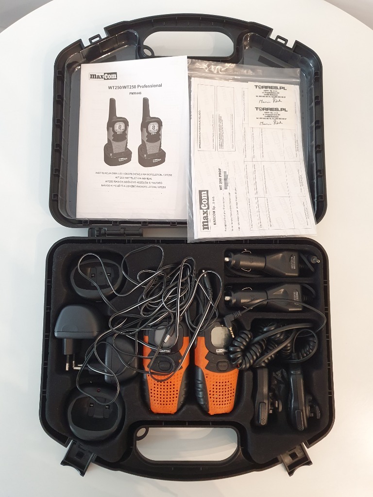 WT250 (krótkofalówka /Walkietalkie) ZESTAW Warszawa Kup teraz na Allegro Lokalnie