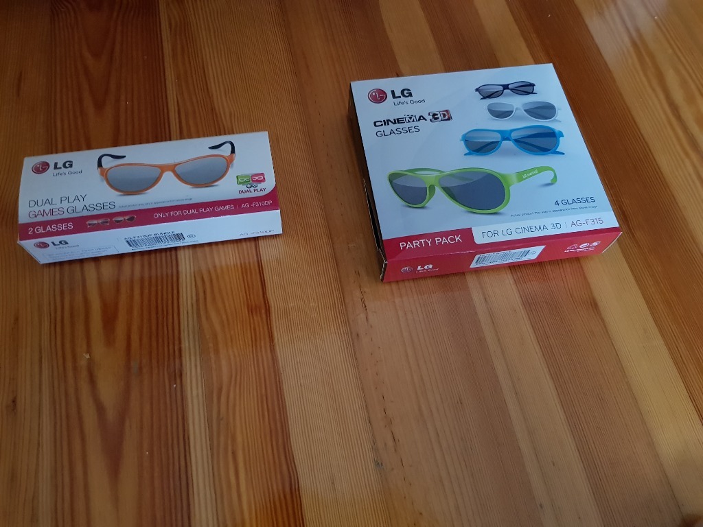 Nowe Okulary 3D LG Cinema i Dual Play Glasses | Nidzica | Kup teraz na  Allegro Lokalnie