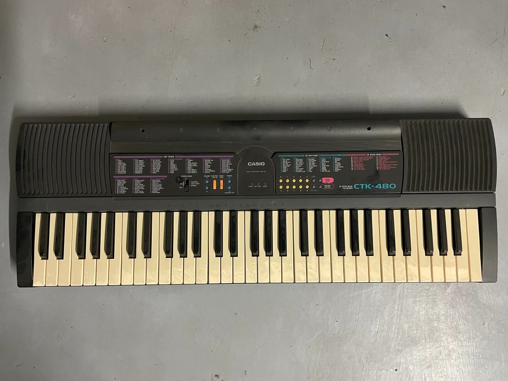 Keyboard Casio CTK480 Warszawa Kup teraz na Allegro Lokalnie