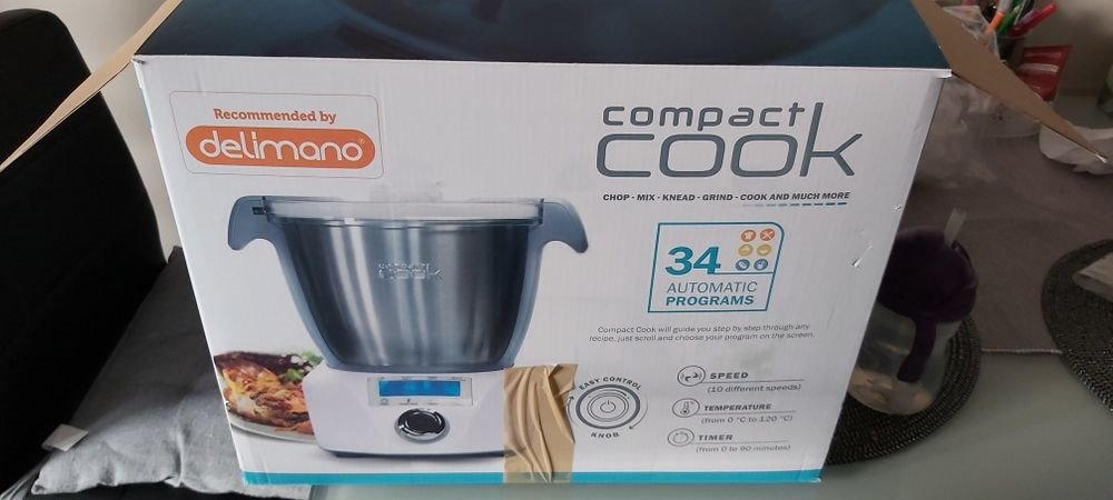 Robot kuchenny Compact Cook Delimano + akcesoria | Olsztyn | Kup teraz na  Allegro Lokalnie