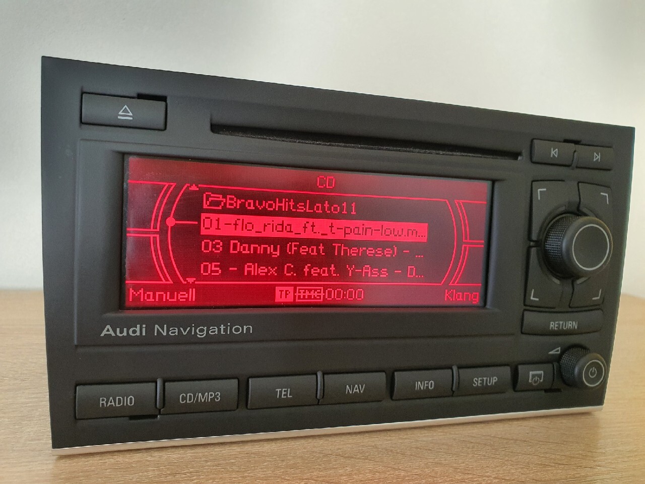 Radio samochodowe Audi Navigation CD A4 B7 + kod Parzymiechy Kup teraz na Allegro Lokalnie