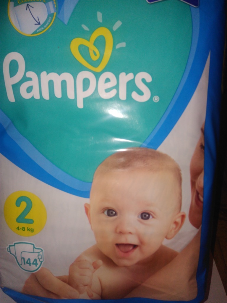 3 x Pampers размер 2, 144 шт. НОВИНКА 4 Mega 8 кг