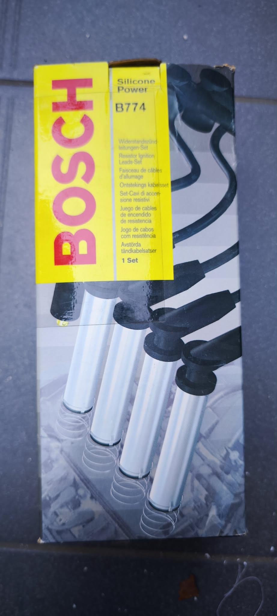 ПАТРУБКИ ВИСОКОГО НАПРУГИ BOSCH B 774 986356774 