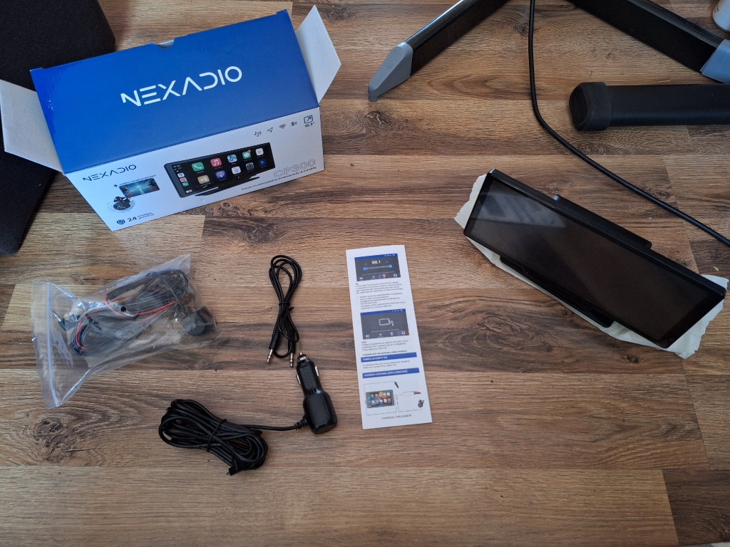 STACJA MULTIMEDIALNA DO ANDROID АВТО / APPLE CARPLAY - NEXADIO CP300 