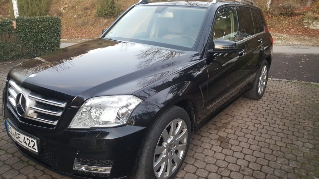 Mercedes GLK 250 CDi panorama dach 2011 Cena 55000,00