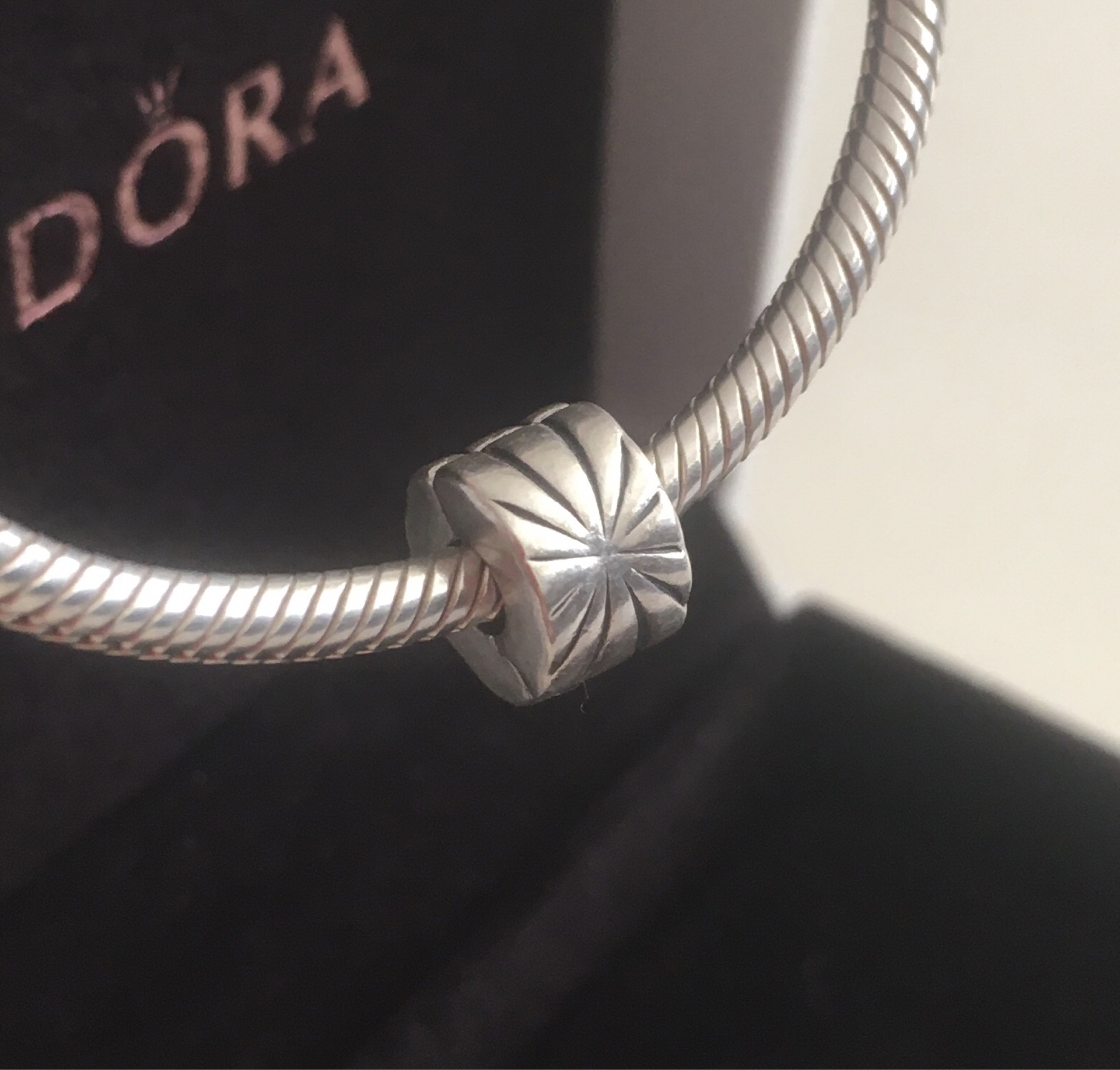 Pandora klips charms separator promienny Warszawa Kup teraz na