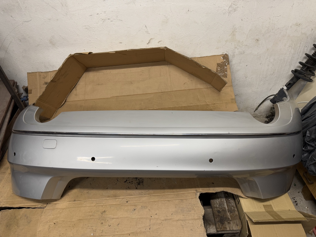 БАМПЕР ЗАДНІЙ AUDI A8 D4 4H 09-13 LZ1Y 