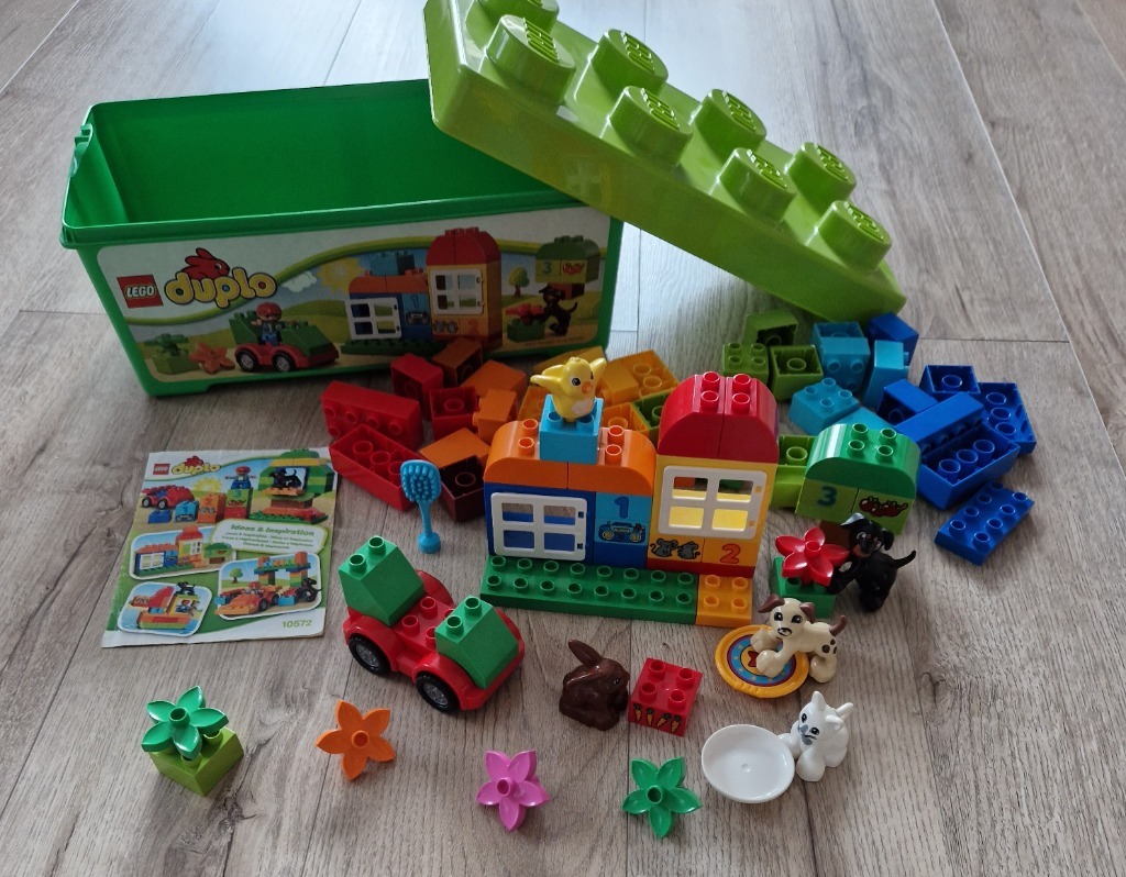 Klocki lego duplo uniwersalny zestaw klocków 10572 od 2 lat sale