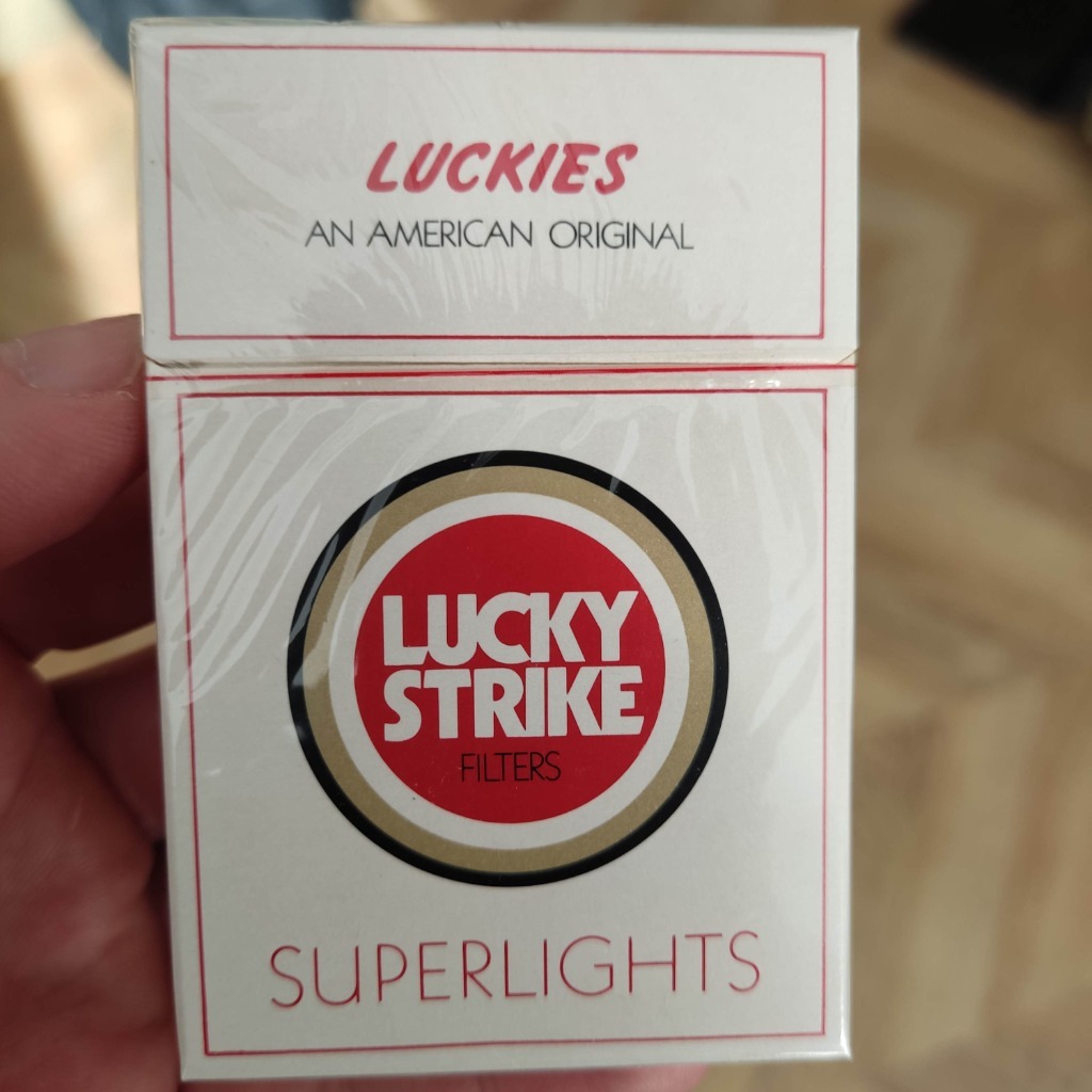 Kolekcjonerskie papierosy LUCKY STRIKE pewex prl Żary Kup teraz na