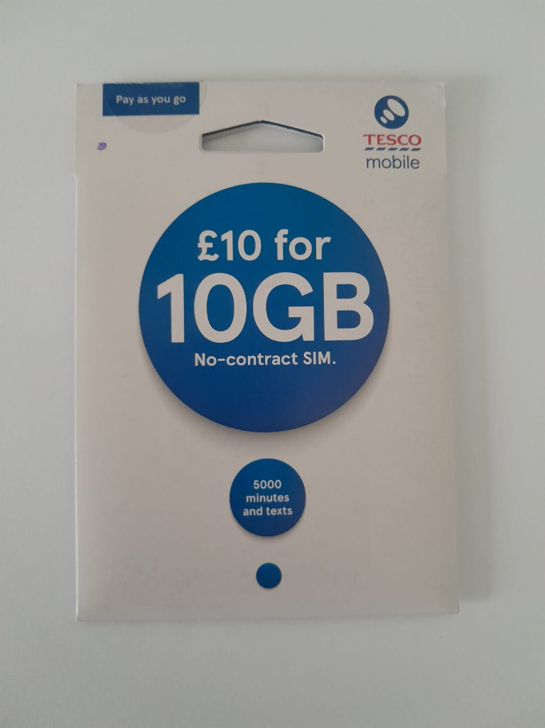 Karta SIM Tesco Mobile GB Atywowana w GB Żory Kup teraz na Allegro