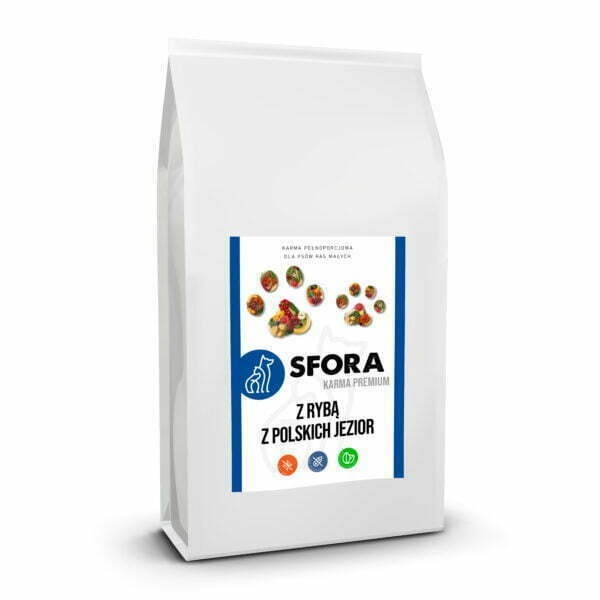 Karma Sfora z Rybą z ch jezior 5 kg mini | Warszawa | Kup teraz na ...
