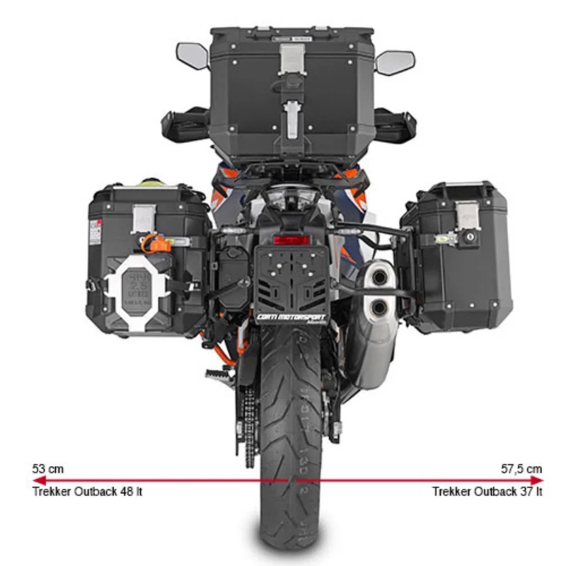 СТЕЛАЖ КОФРА БІЧНИХ MONOKEY CAM SIDE ДЛЯ KTM 1290-1390 SA R/S (21-26) 