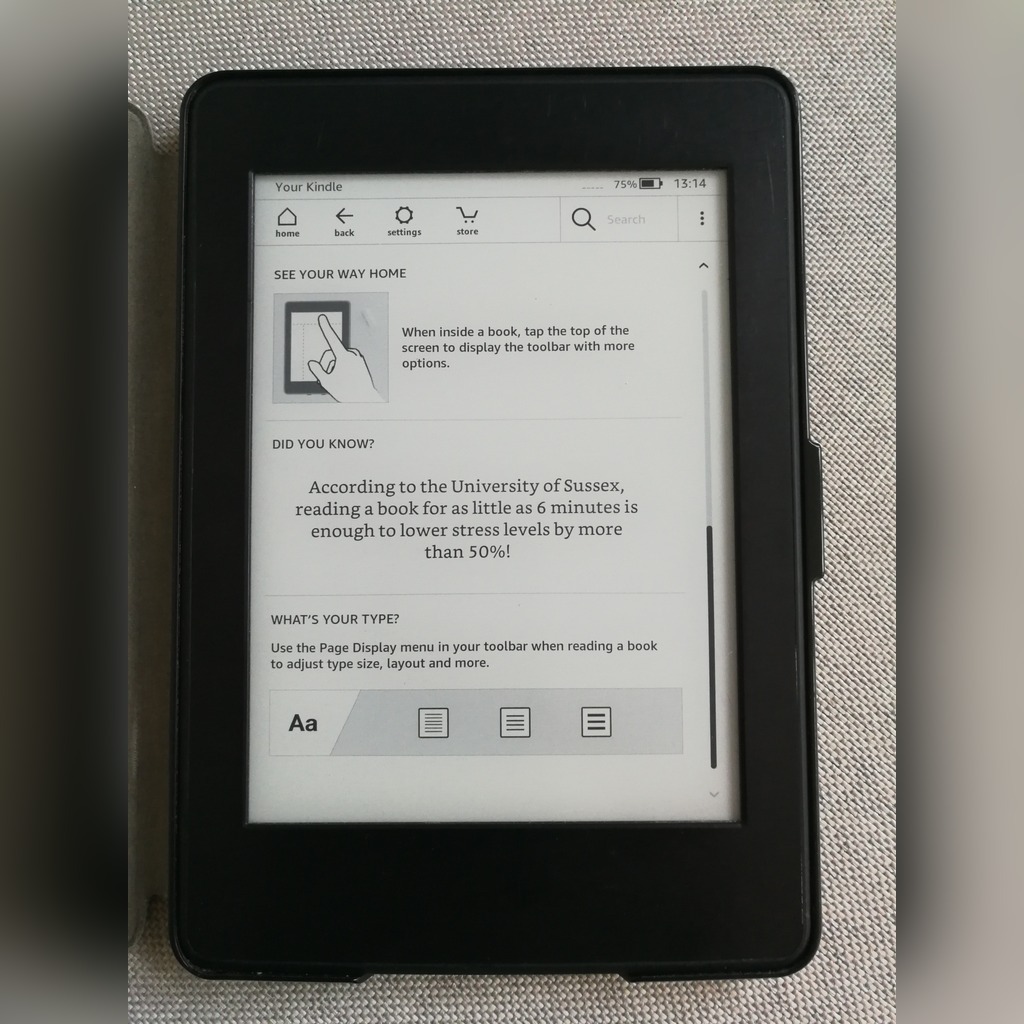 Czytnik Kindle Paperwhite 3 + etui + 400 książek Wrocław Kup teraz