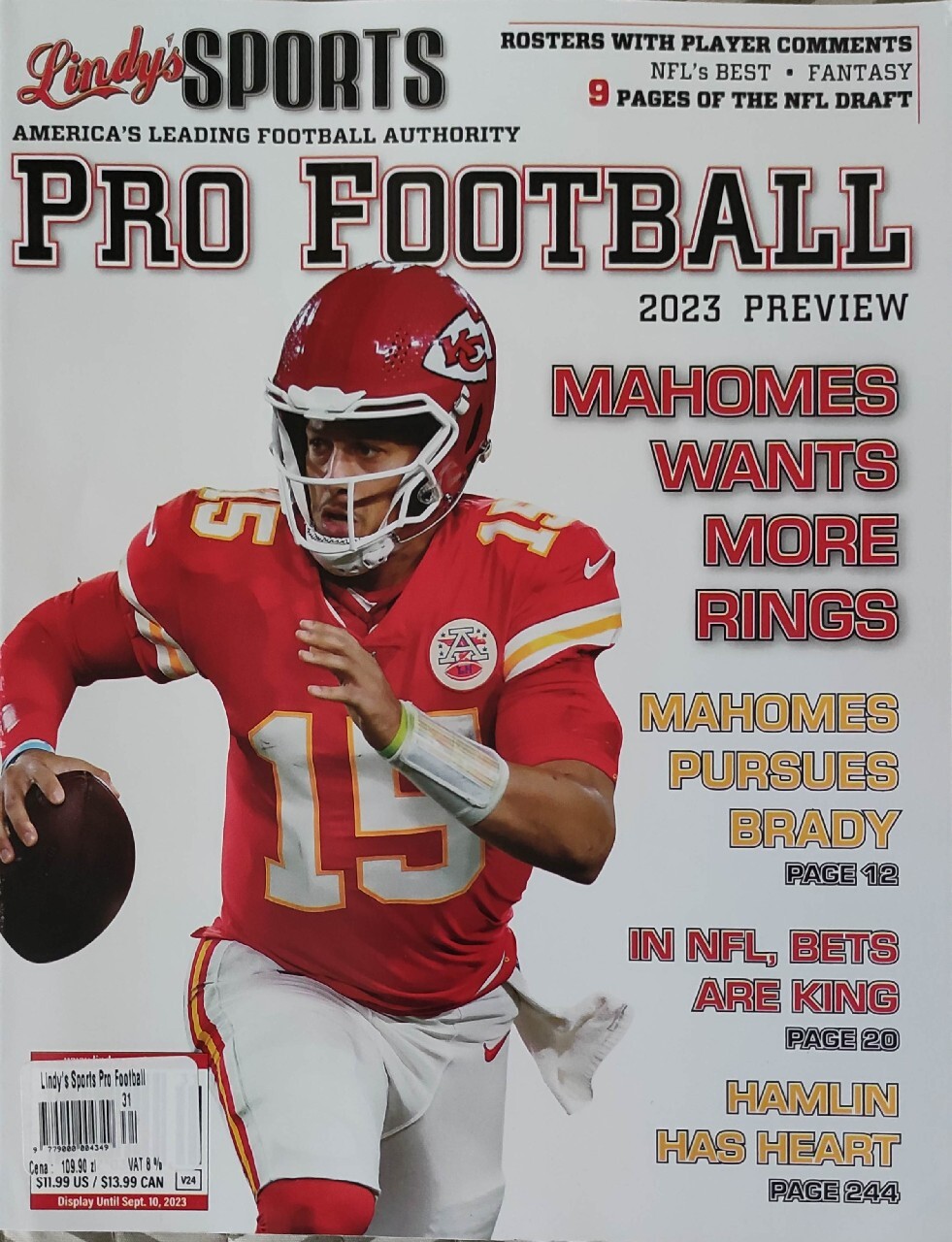 Lindy's Sports Americano Football NFL draft raport Gdańsk Kup teraz