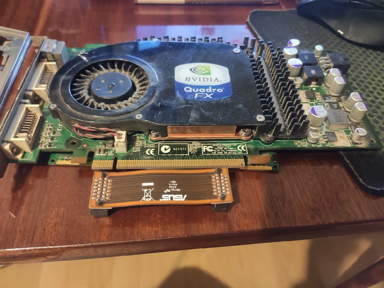 Karta graficzna nVidia Quadro FX 3450 256 MB BCM Gdańsk Licytacja