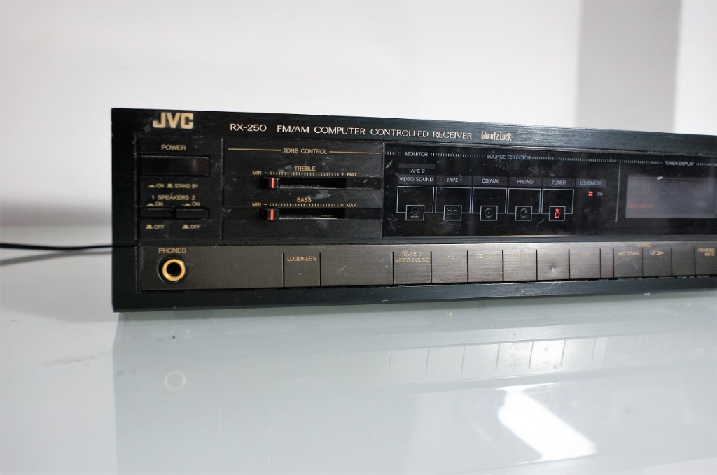 Amplituner JVC RX 250 solidny vintage Łódź Kup teraz na Allegro