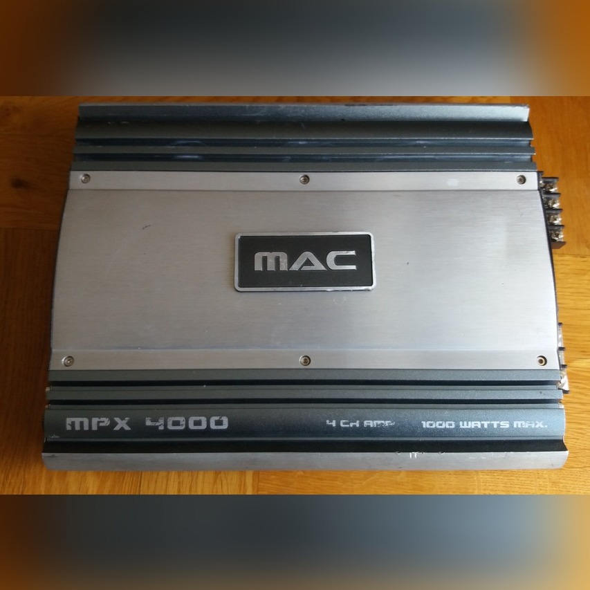 MAC AUDIO MPX 4000 Wzmacniacz samochodowy | Jasło | Ogłoszenie na ...