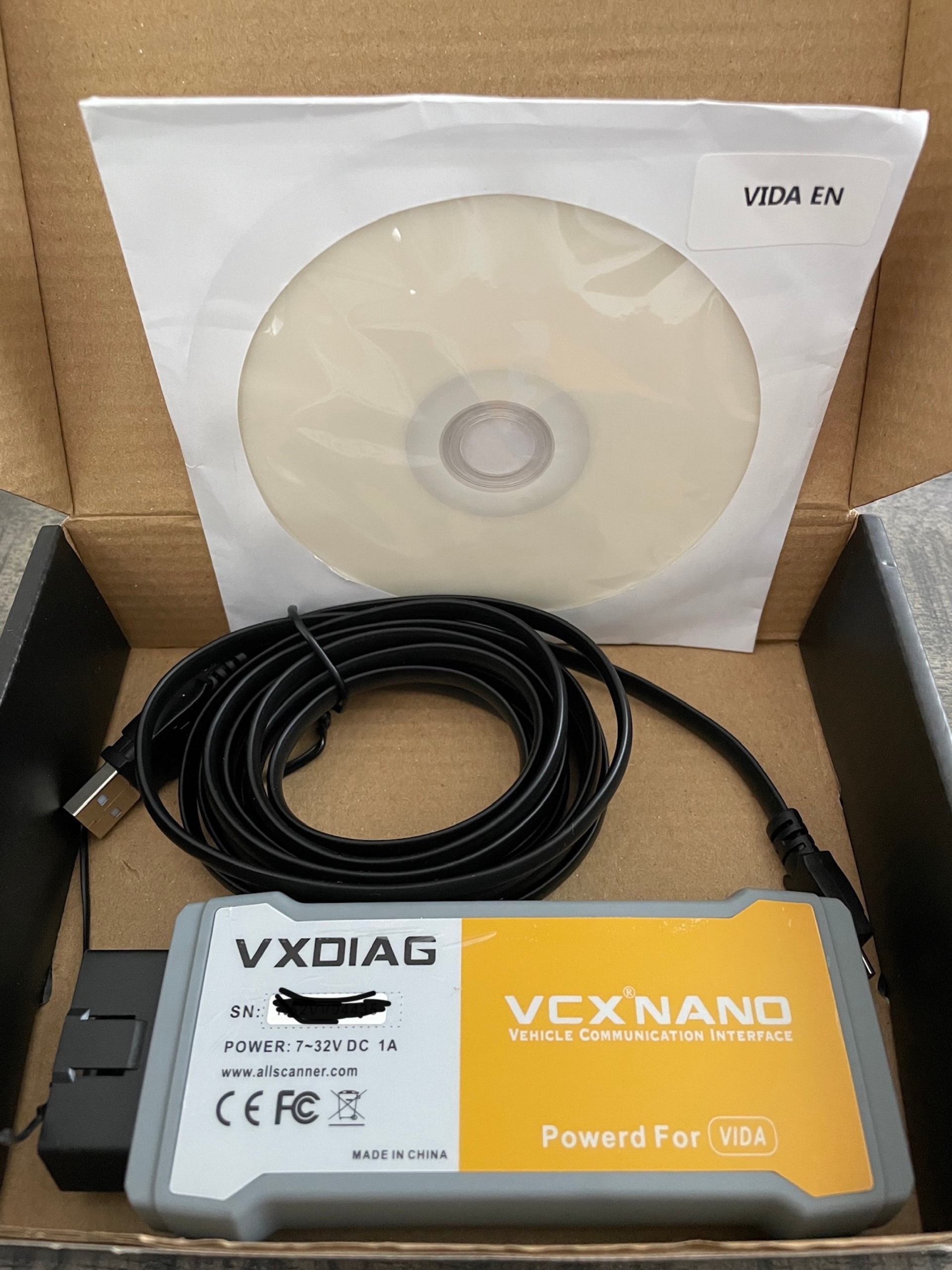 Vxdiag nano volvo