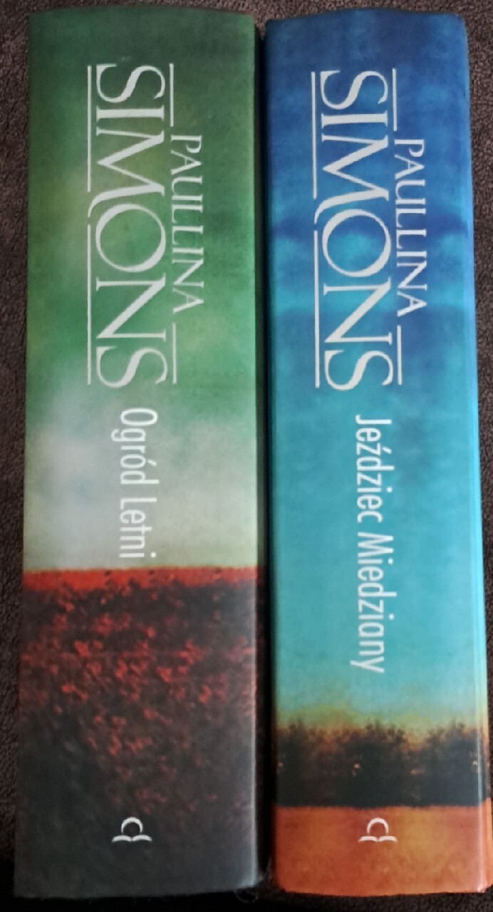 Jeździec miedziany Paullina Simons Ogród letni Białystok Kup teraz