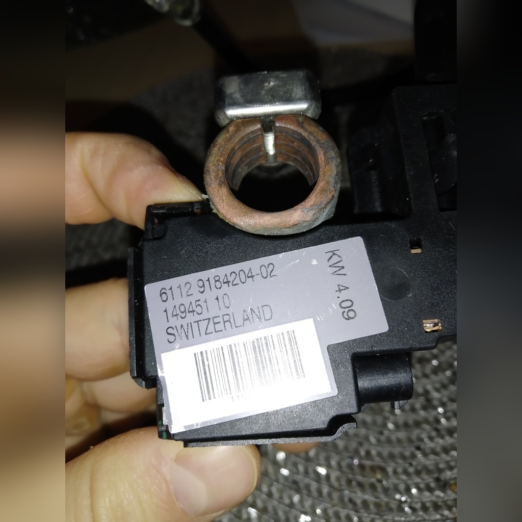 Klema minusowa IBS BMW E60 E61 E90 e88 e87 9184204 Rzeszów Kup teraz na Allegro Lokalnie