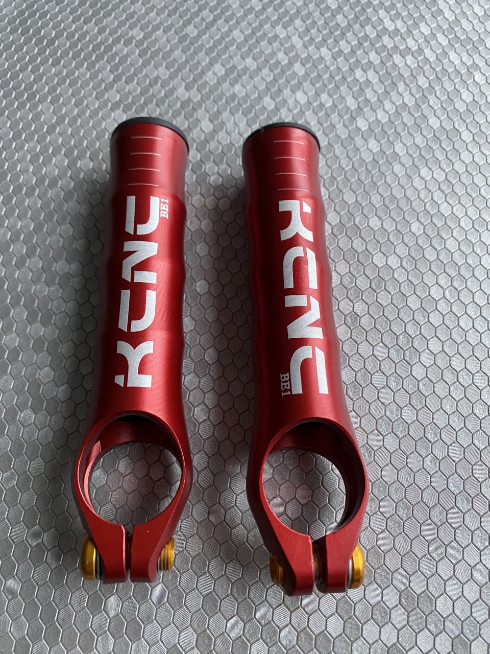 Nowe Rogi rowerowe KCNC BAR ENDS BE1 CZERWONE Mosty Kup teraz na