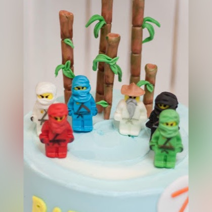 Figurki cukrowe Lego Ninjago - kpl. 6 postaci | Ełk | Kup teraz na Allegro  Lokalnie