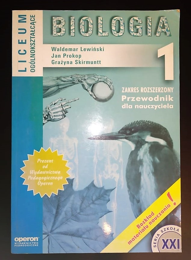 Biologia 1 Zakres Rozszerzony Operon Sprawdziany Chomikuj Biologia 1 OPERON przewodnik dla nauczyciela rozsz | Augustów | Kup