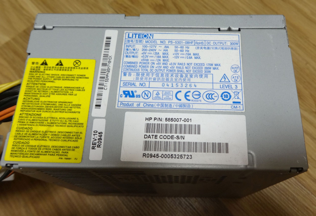 ATX LiteON PS-5301-08HF 300W | Lenartowice | Kup teraz na Allegro Lokalnie