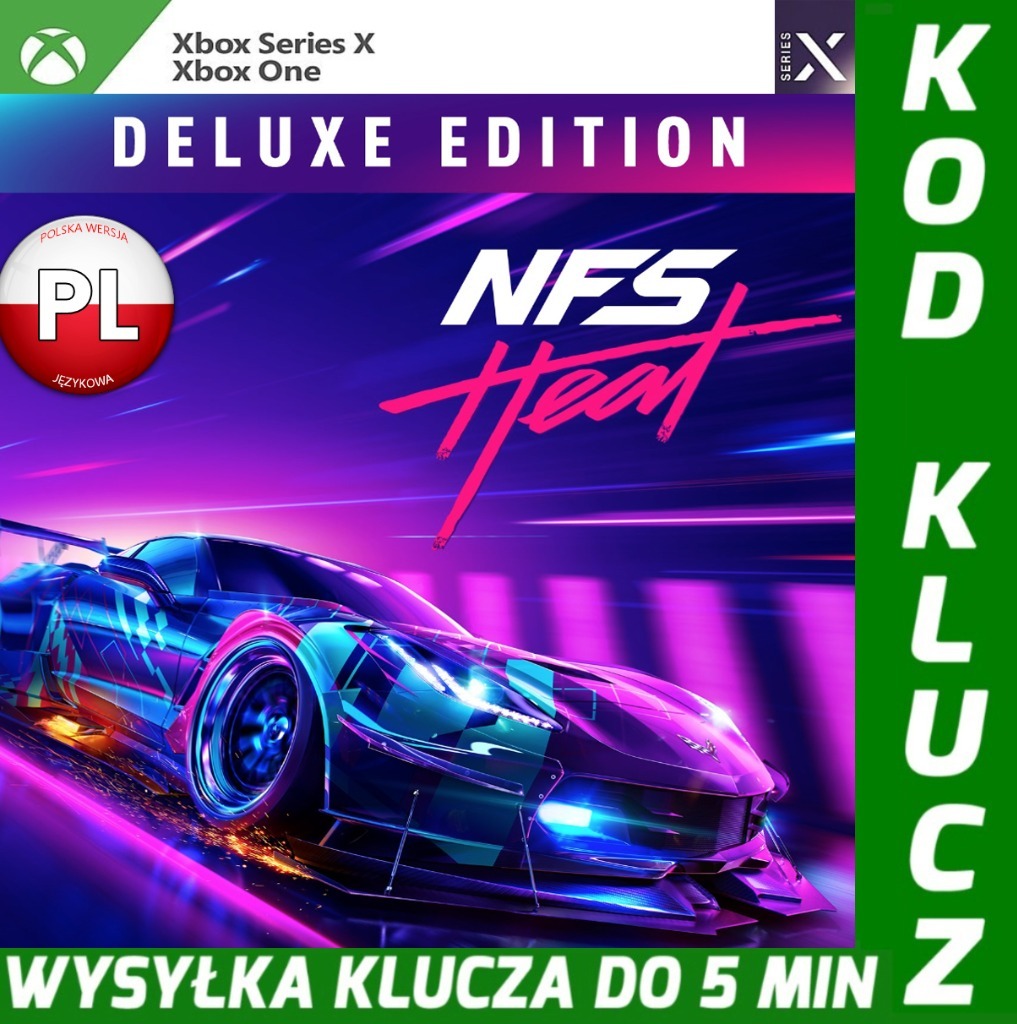 NEED FOR SPEED HEAT DELUXE EDITION KLUCZ SERIES | Warszawa | Kup teraz ...