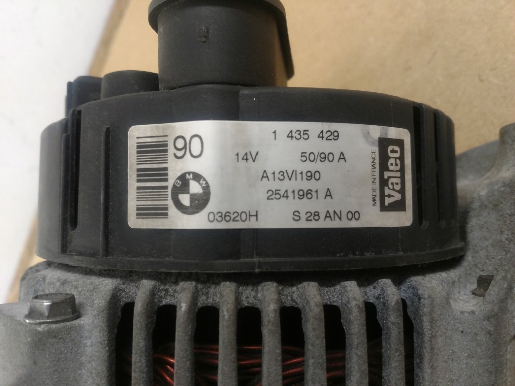 BMW e36 e46 Alternator 90A Silnik 1.9 M43 B19 Szamotuły Kup teraz