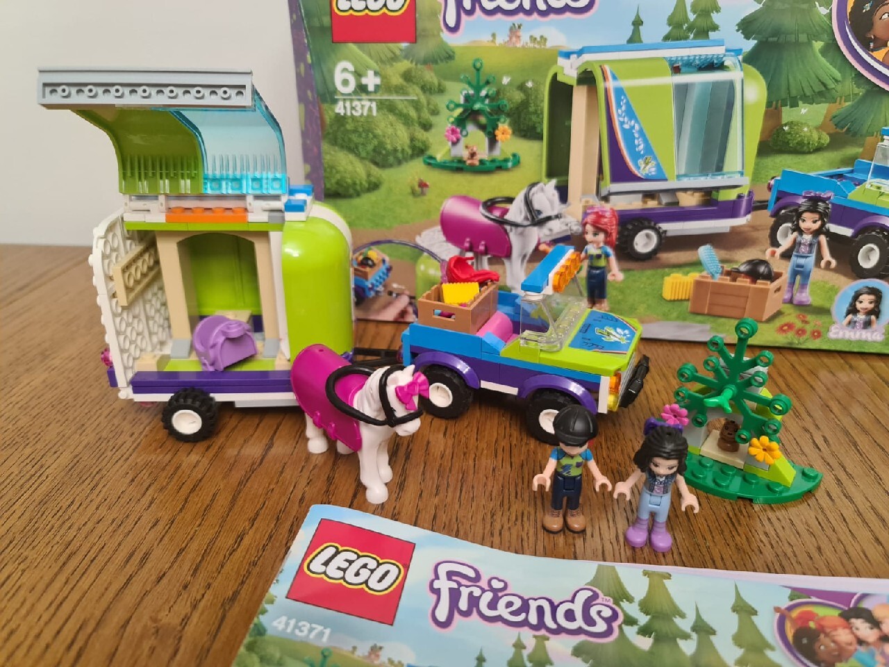Lego Friends- przyczepa dla konia Mia 41371 | Ostrzesz?�w | Kup teraz na Allegro Lokalnie