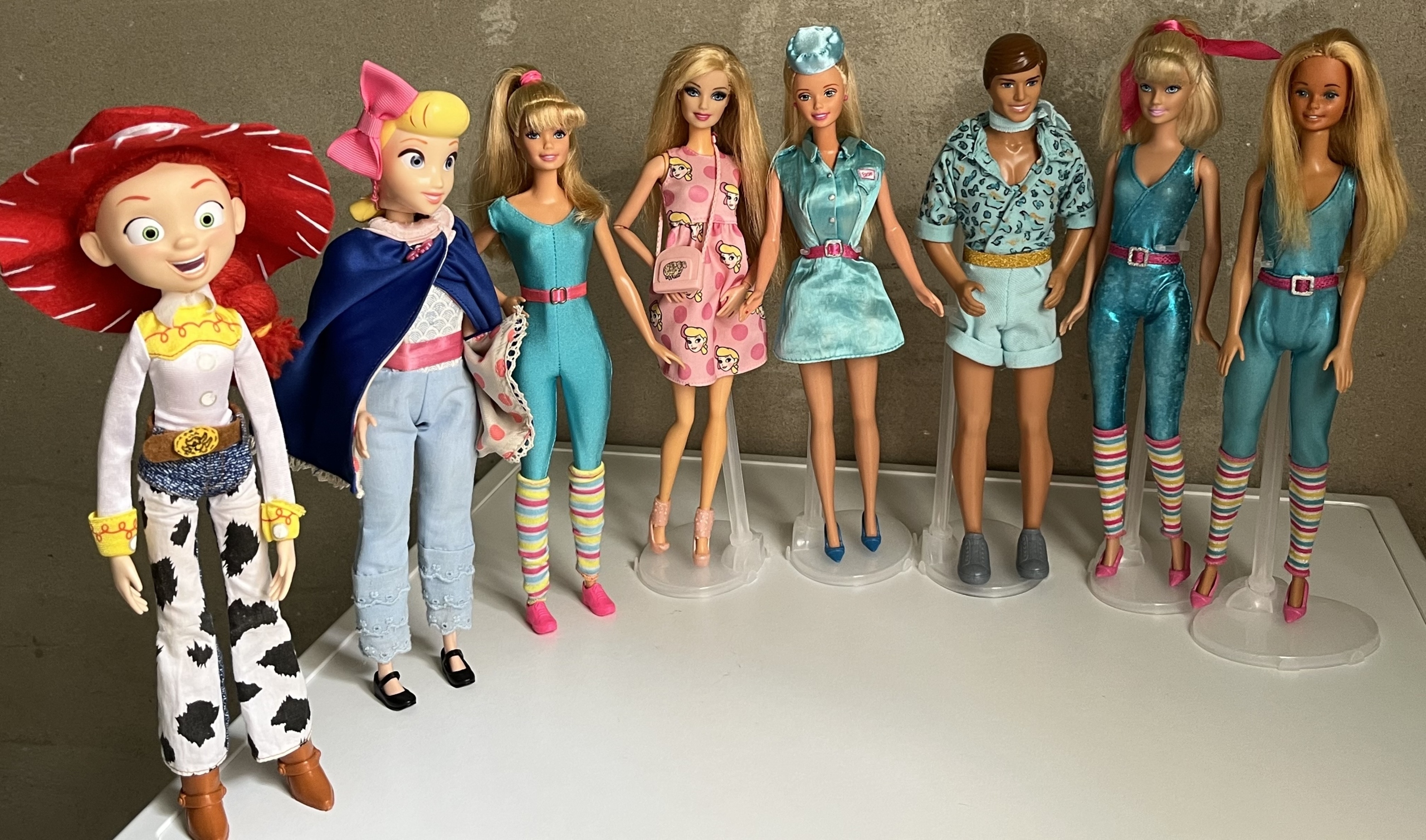 Toy Story 1 2 3 4 kolekcja lalki Barbie Bou Mattel Jabłonna Druga