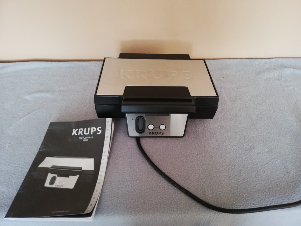 KRUPS gofrownica FDK 251 850W Wola Prażmowska Kup teraz na Allegro