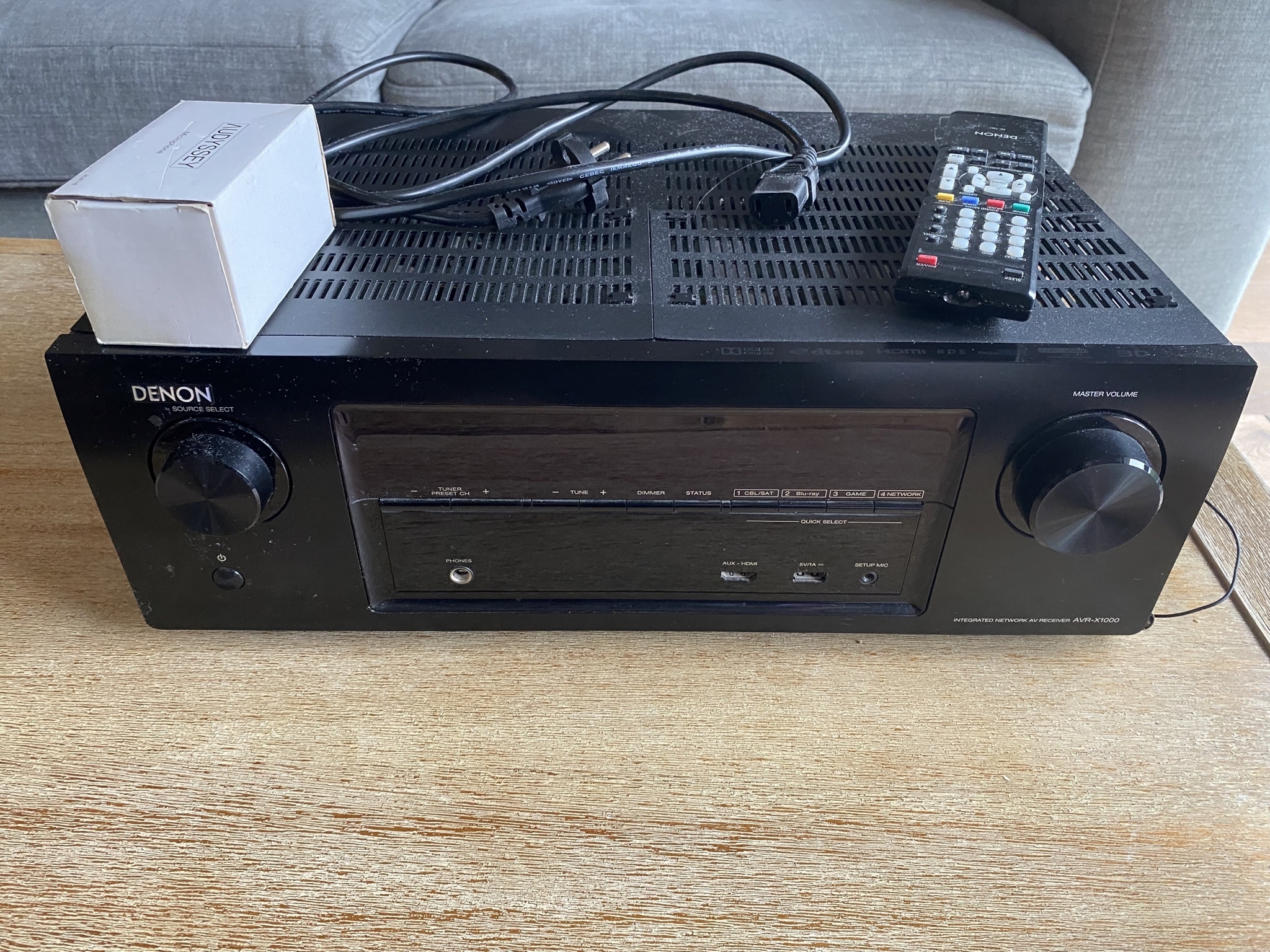 Amplituner Denon AVRX1000 Warszawa Ogłoszenie na Allegro Lokalnie