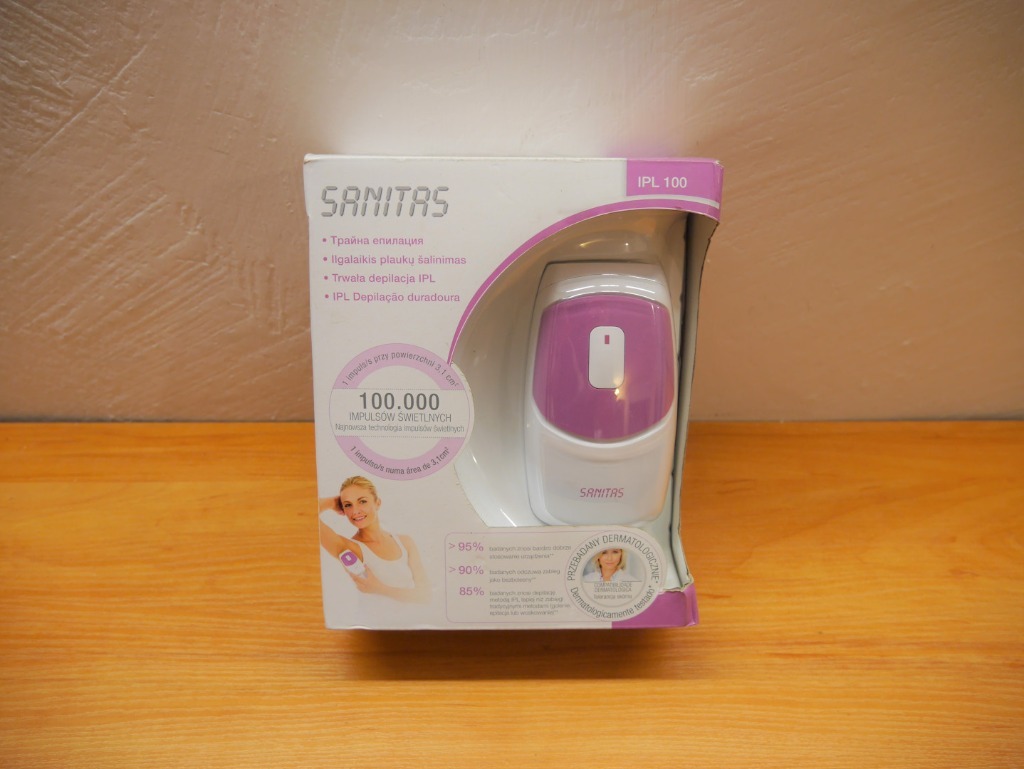 Depilator laserowy SANITAS IPL100 //Nowy Toruń Kup teraz na Allegro