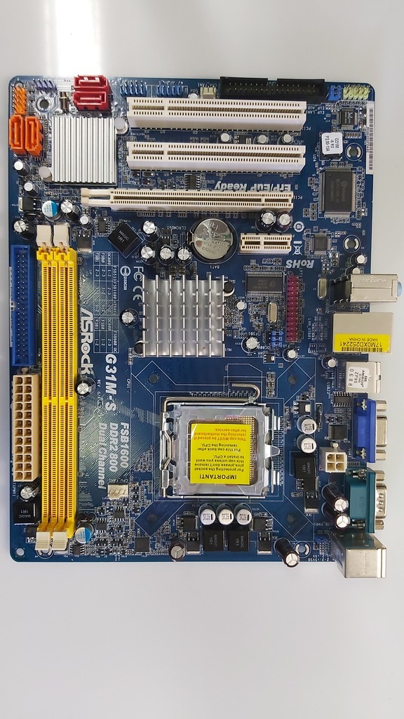 Płyta główna ASRock G31MS rev. 2.0 Wrocław Ogłoszenie na Allegro