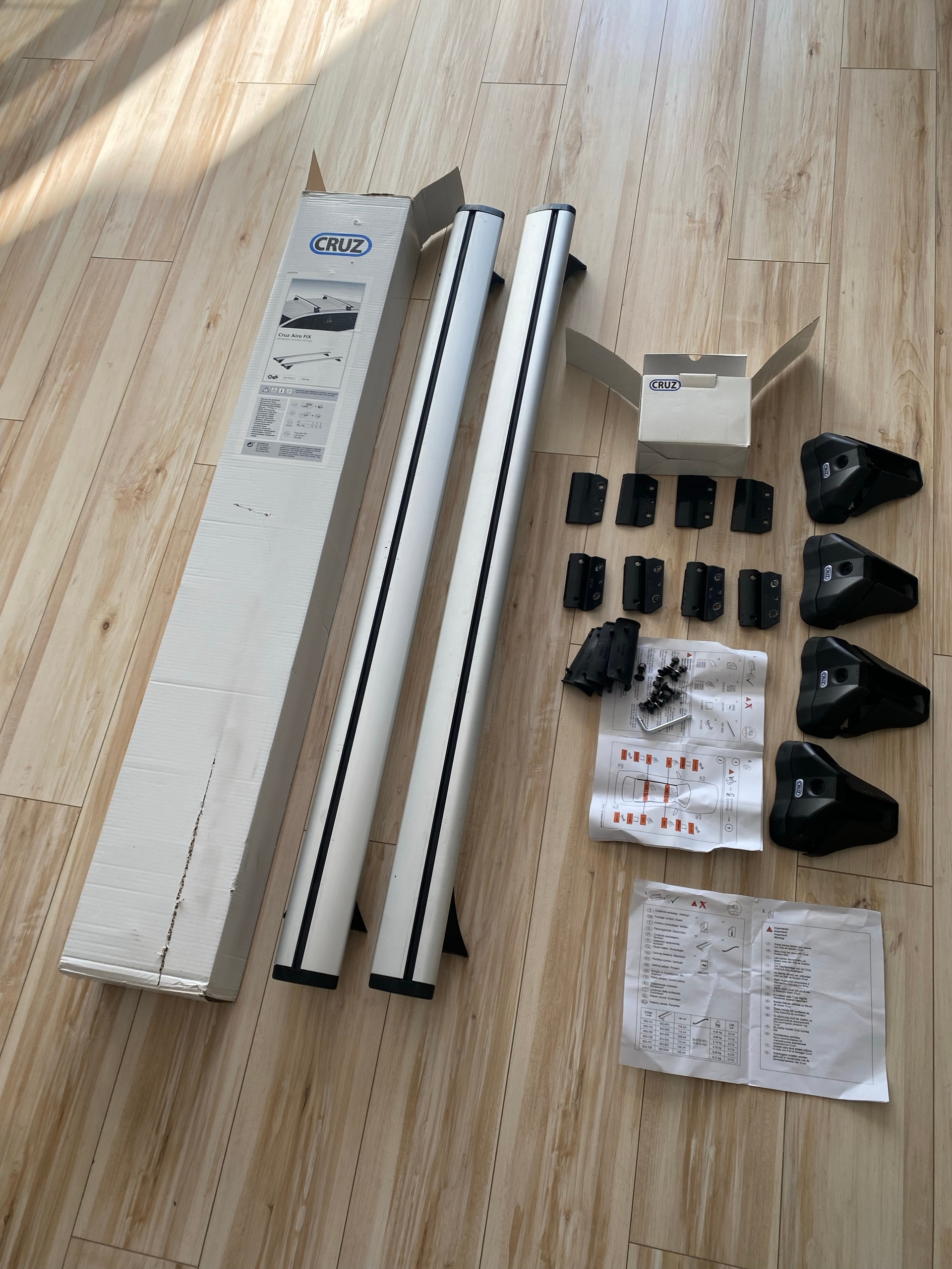 БАЛКИ АЛЮМІНІЄВІ CRUZ AIRO FIX 118 925-703 118 CM 