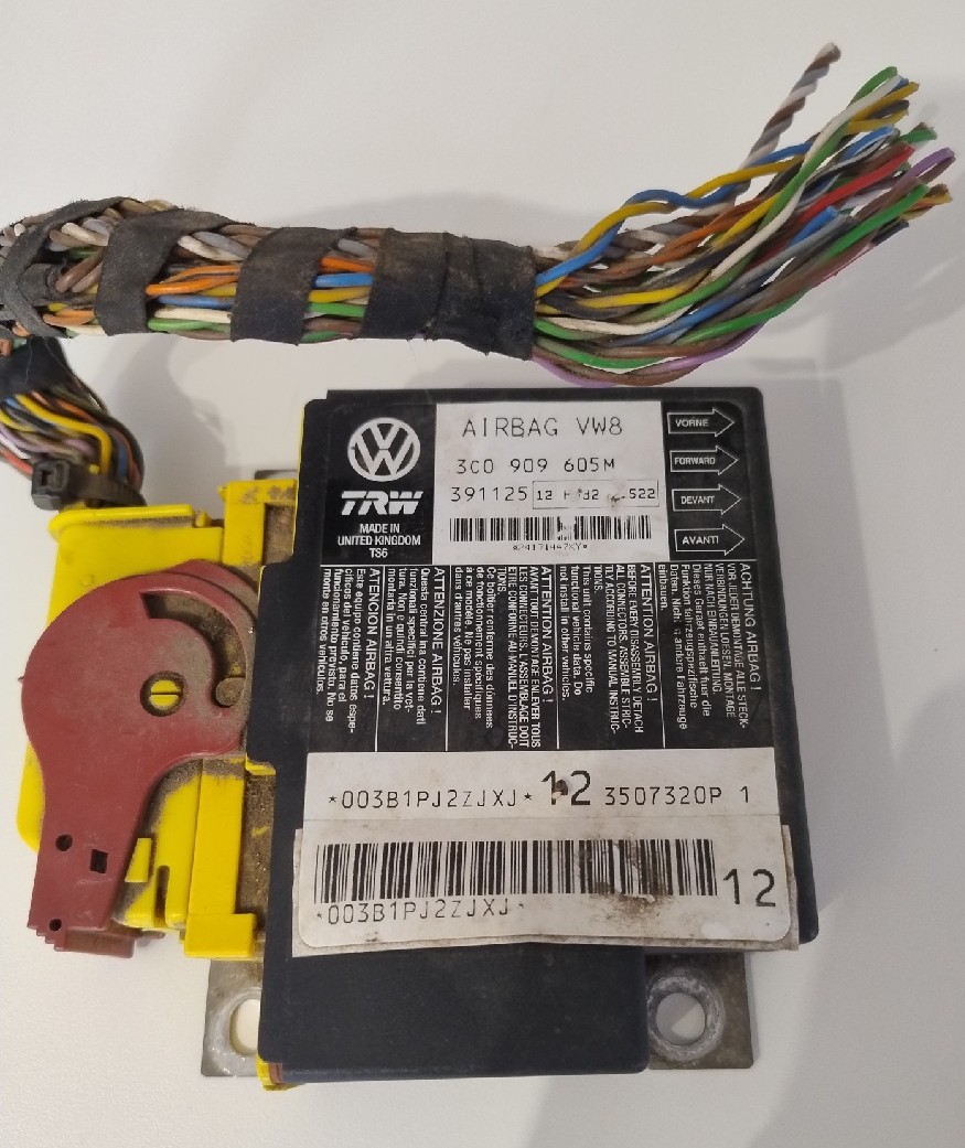 БЛОК КЕРУВАННЯ МОДУЛЬ AIR BAG VW ПАСАТ B6 300 909 605M 