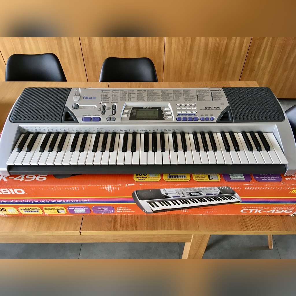 Keyboard Casio CTK496 Kraków Kup teraz na Allegro Lokalnie