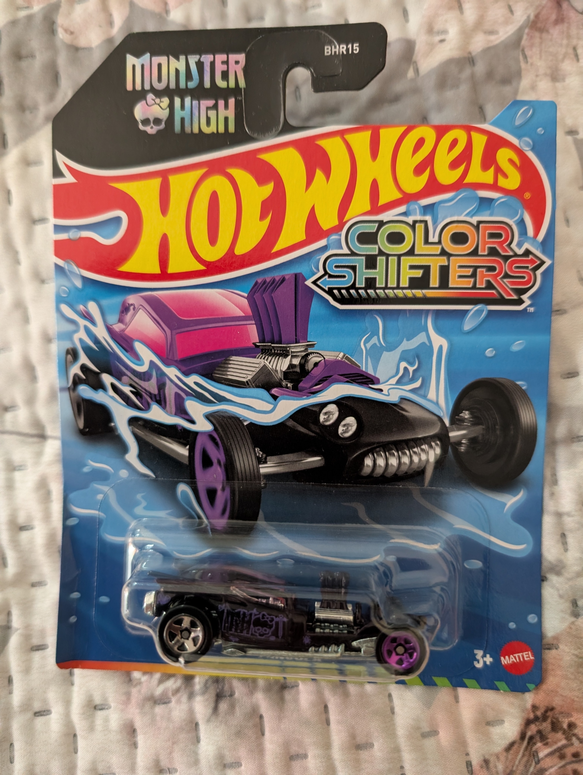 HOT WHEELS Monster High FANGULA JKP16 color shifters zmienia | Biała ...