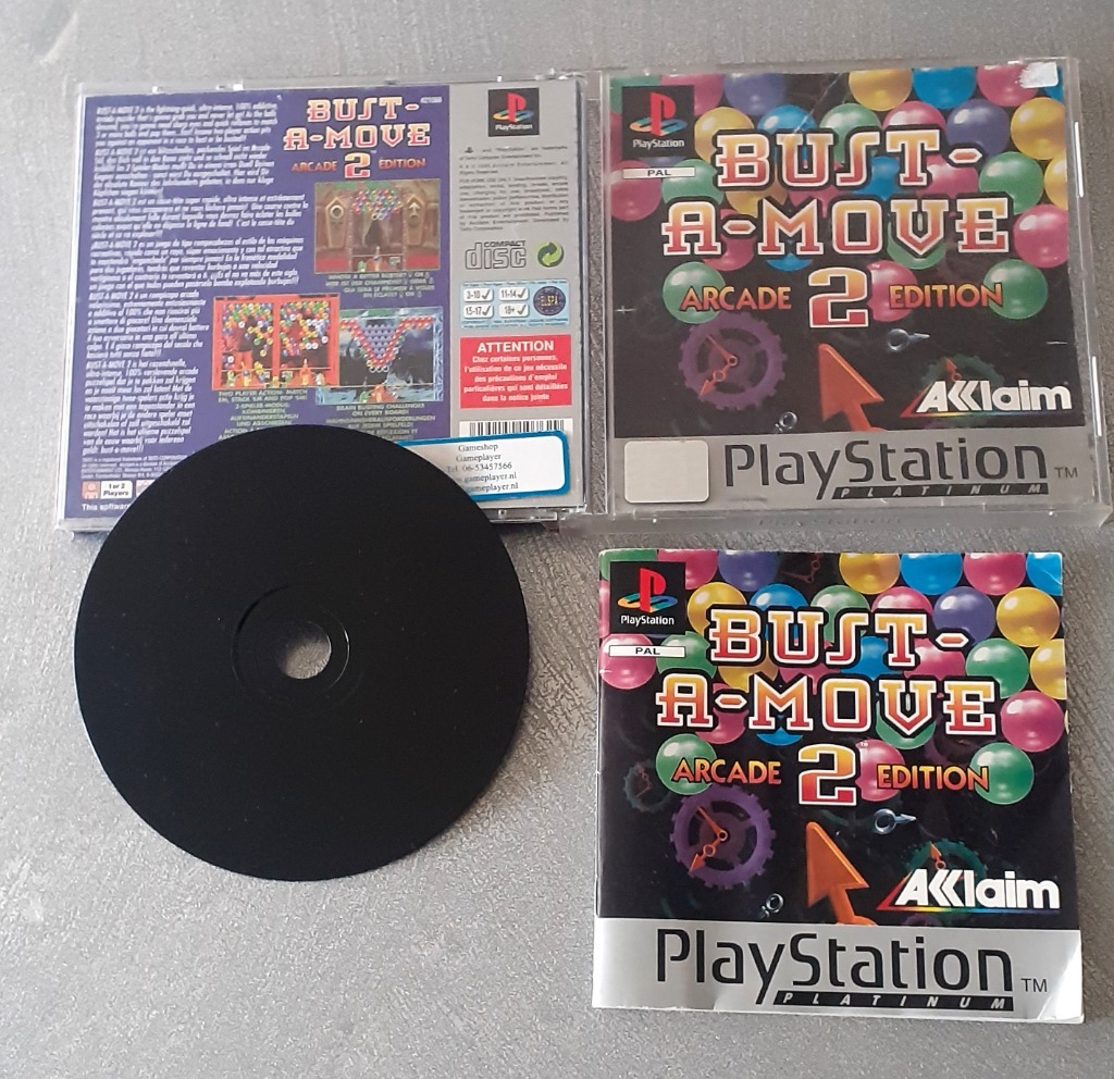 BUSTAMOVE 2 PLAYSTATION 1 PSX Gostynin Licytacja na Allegro Lokalnie